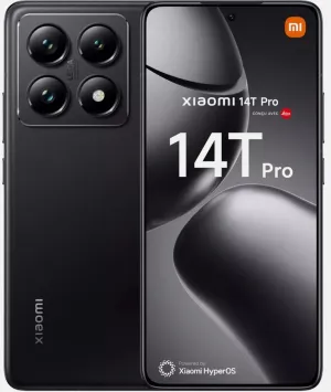 Xiaomi 14T Pro Ai 5G (512GB 12GB) Nfc Global Unlocked Worldwide (Tmobile Mint Tello Global) 50Mm Triple Pro Leica Camera 6.67" 144Mhz (Titan Black)