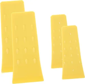 YARNOW 4 Pack Plastic Logging Wedges 6'' 8'' Felling Wedges Tree Cutting for Chainsaw Forestry Tools