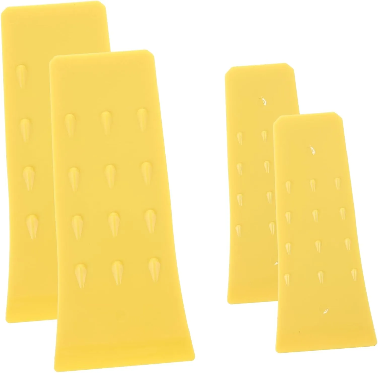 YARNOW 4 Pack Plastic Logging Wedges 6'' 8'' Felling Wedges Tree Cutting for Chainsaw Forestry Tools