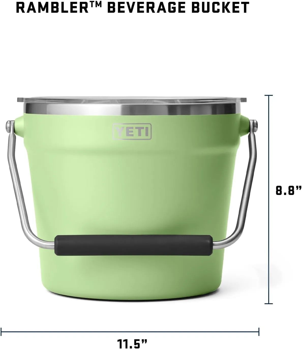 YETI Beverage/Ice Bucket, Holds 6 Longnecks or 3 Bottles of Wine