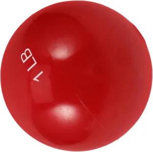 Yoga Softball Training Weighted PVC Baseball Pitching Ball Heavy Hitting Exercise Ball (1lb)