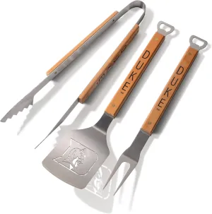 YouTheFan 7016733NCAA Duke Blue Devils Unisex Youthefanncaa Classic Series 3Piece BBQ Set, Brown, 22" x 9"