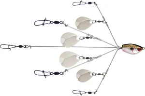 Yum Lures Yumbrella Flash Mob Junior Ultralight Colorado Blade Multi-Lure Rig, One Size