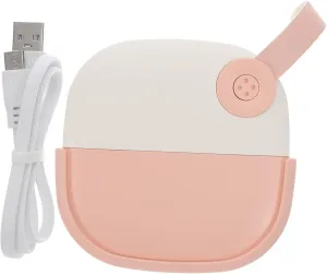 Zerodeko Portable LED Makeup Mirror Compact Travel Mirror with Night Light Dual Sided Design for Ups for Dorms Go Use Present for Women
