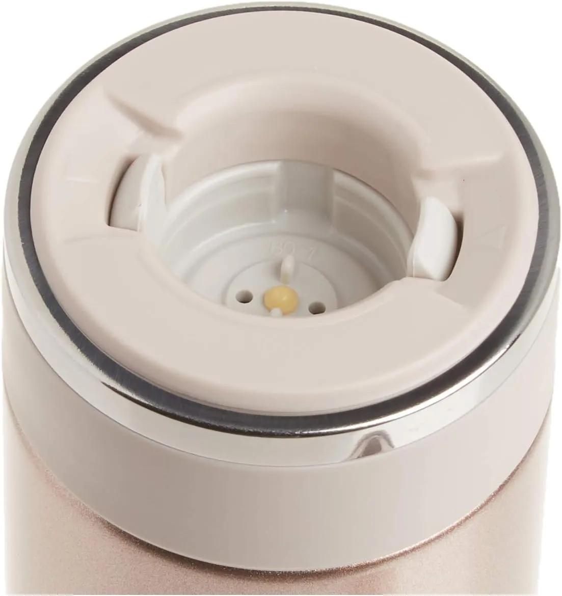 Zojirushi SM-JTE46PX Stainless Steel Travel Mug with Tea Leaf Filter, 16-Ounce, Pink Champagne